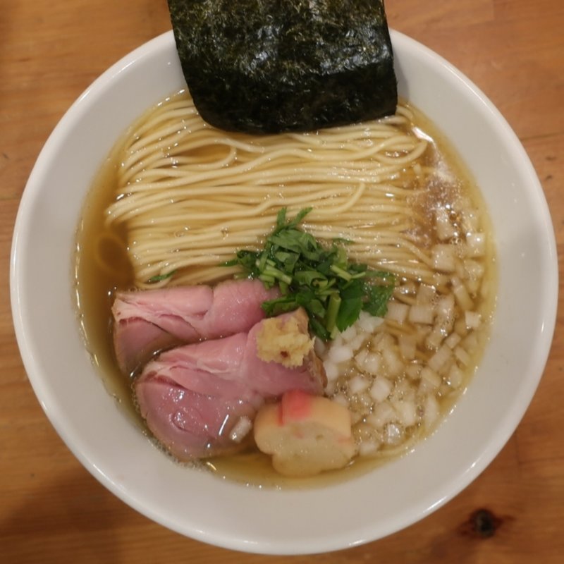 生姜煮干しソバ(中華ソバ 篤々)