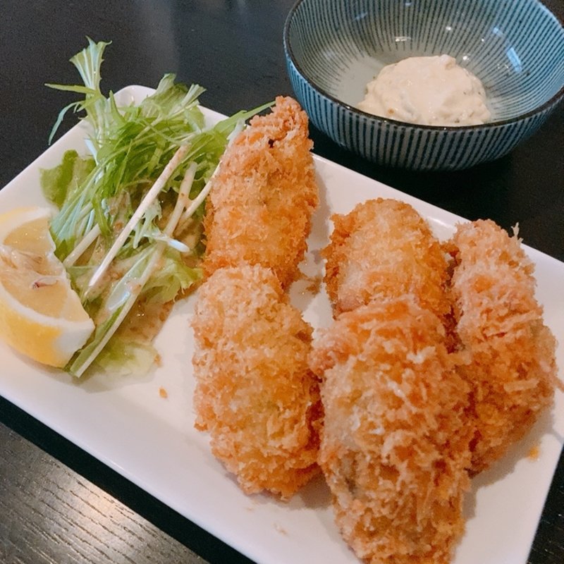 カキフライ(広島うどん じん )