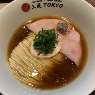 ボルチーニ醤油ラーメン(入鹿TOKYO)