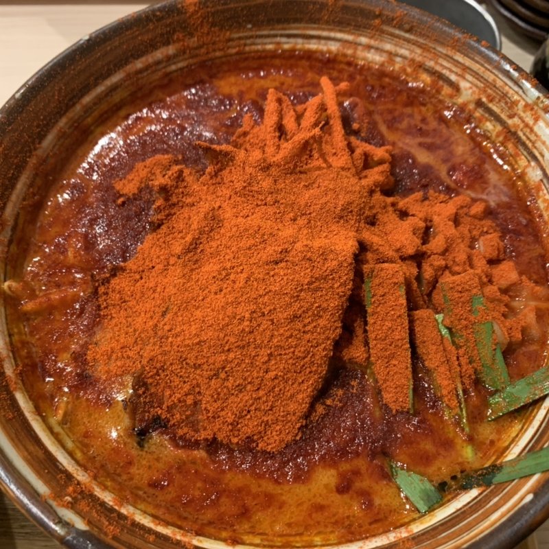 辛味噌ラーメン（鬼辛）(みその屋 天文館店)