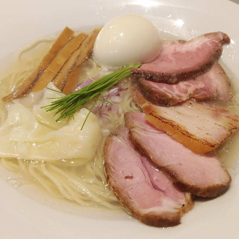 特製中華蕎麦塩(宍道湖しじみ中華蕎麦琥珀)