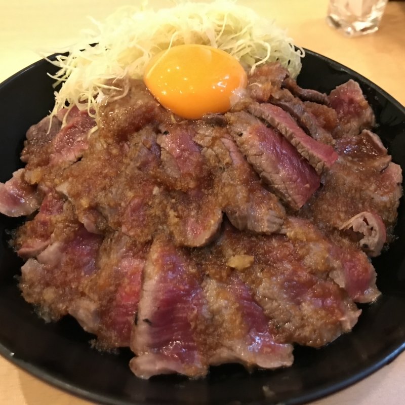 極上イチボステーキ丼　並(the肉丼の店 吉祥寺店)