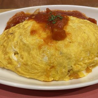 洋食小皿のトマトソースオムライス(ロイヤルホスト 仙台根岸店 )