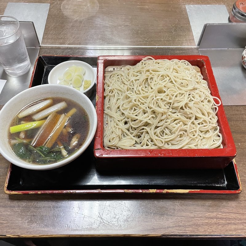 鴨せいろ　大盛(翁庵 （おきなあん）)