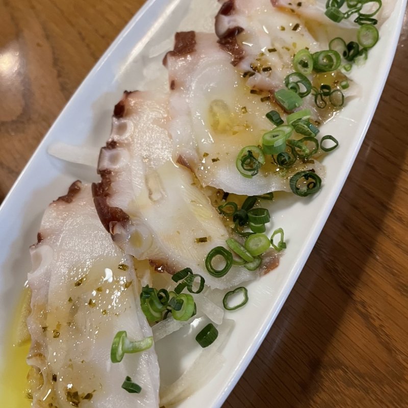 水蛸のカルパッチョ(ビヤホールライオン 銀座七丁目店 )