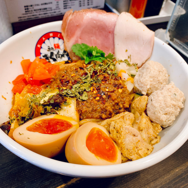 SPICE CURRYまぜそば（限定）(らぁ麺 きくはん )