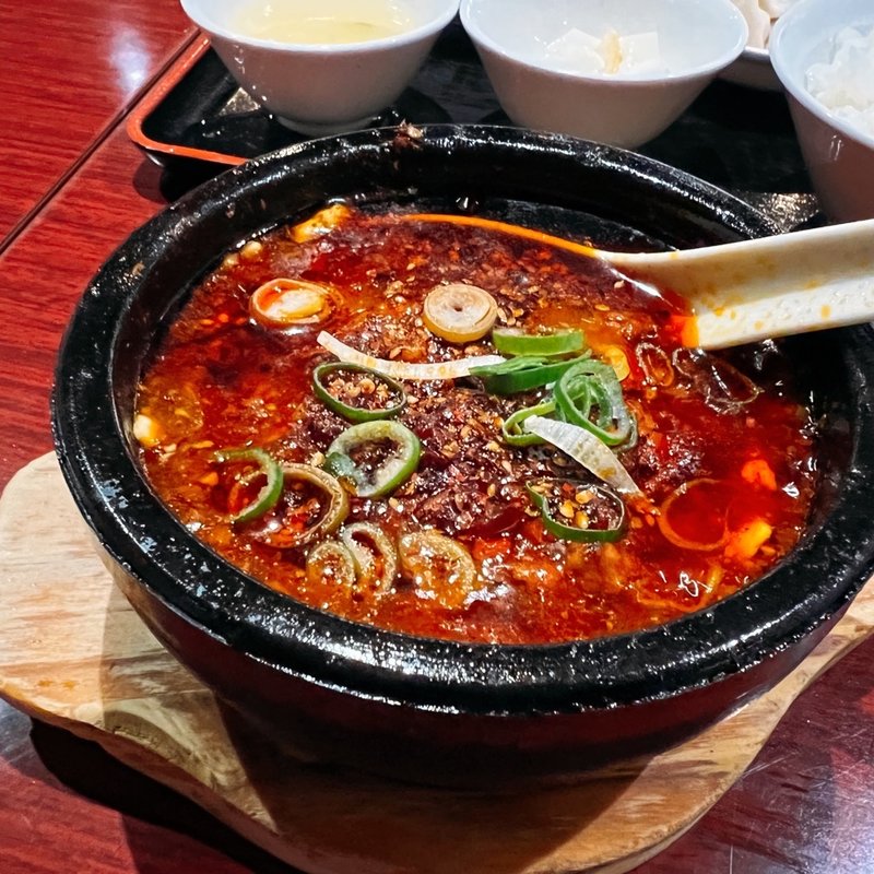 Ａ頂点石焼麻婆豆腐(本格中華料理 陳家私菜 渋谷店)