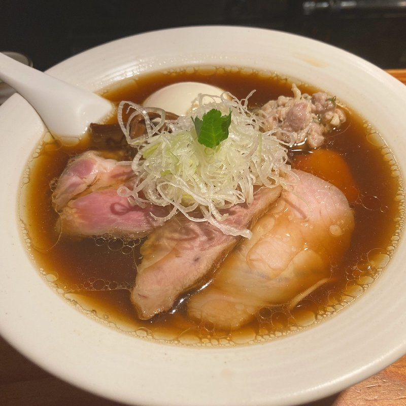 味玉醤油そば(麺処 篠はら)