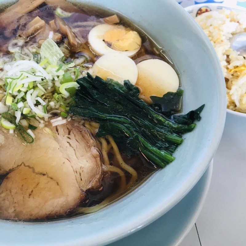 ラーメンセット(醤油ラーメン)(とんこう )