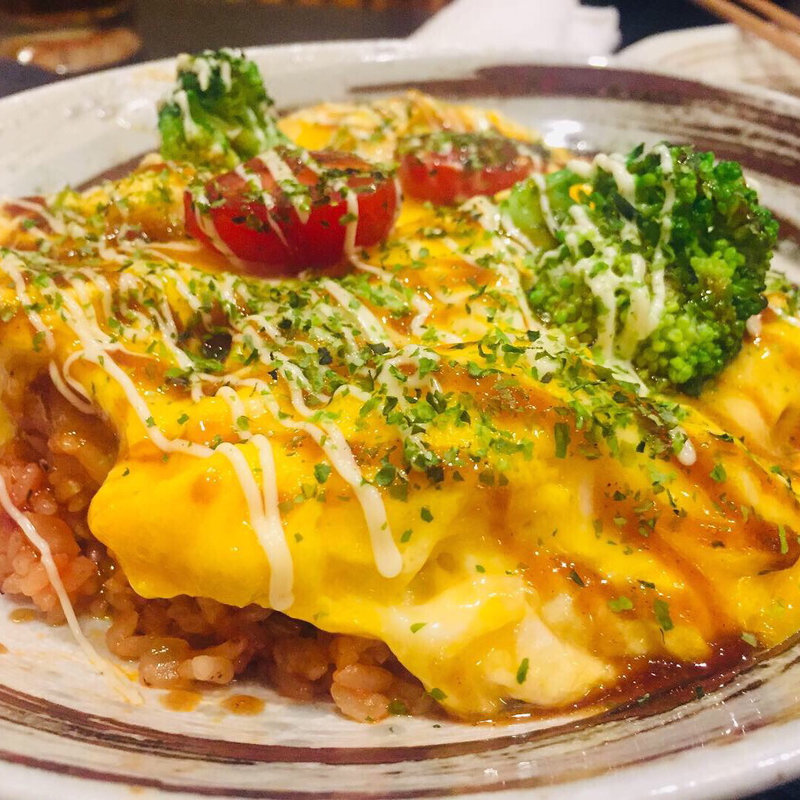 オムライス(鉄板ダイニング　いちご )