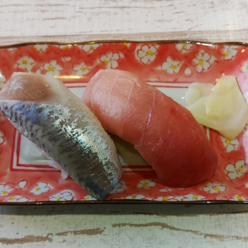 本日のにぎり(中華そば 四つ葉)