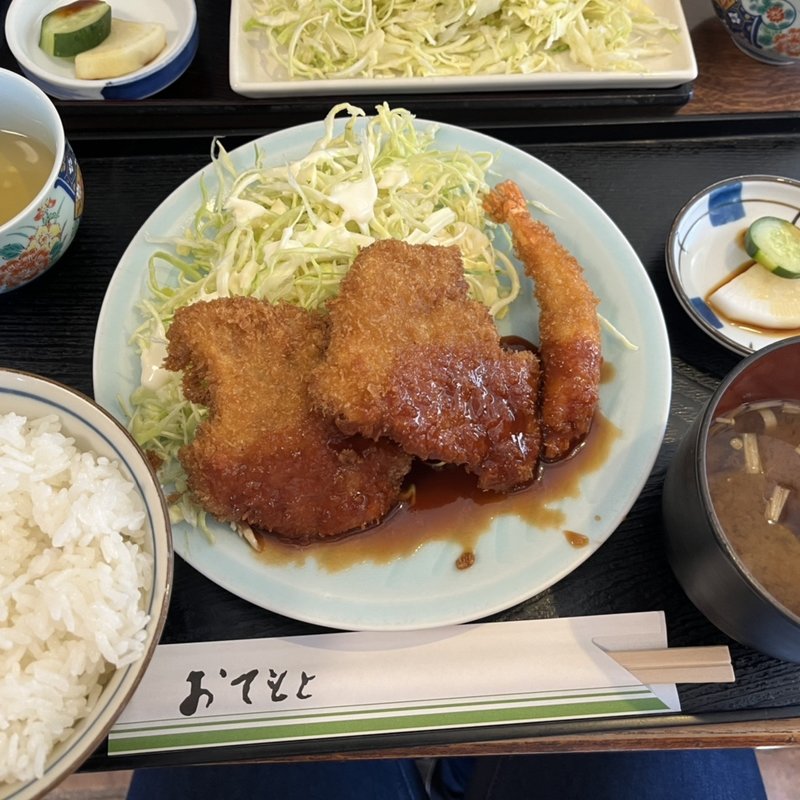 エビミックス定食(天ひろ)
