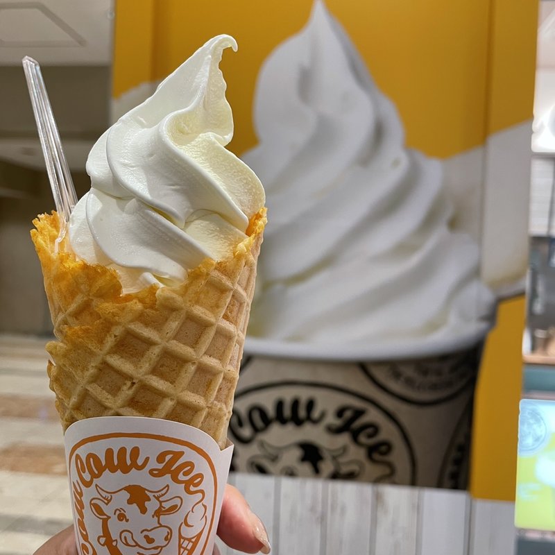 Cow cow アイス　ミックス(東京ミルクチーズ工場 羽田空港第1ターミナル)