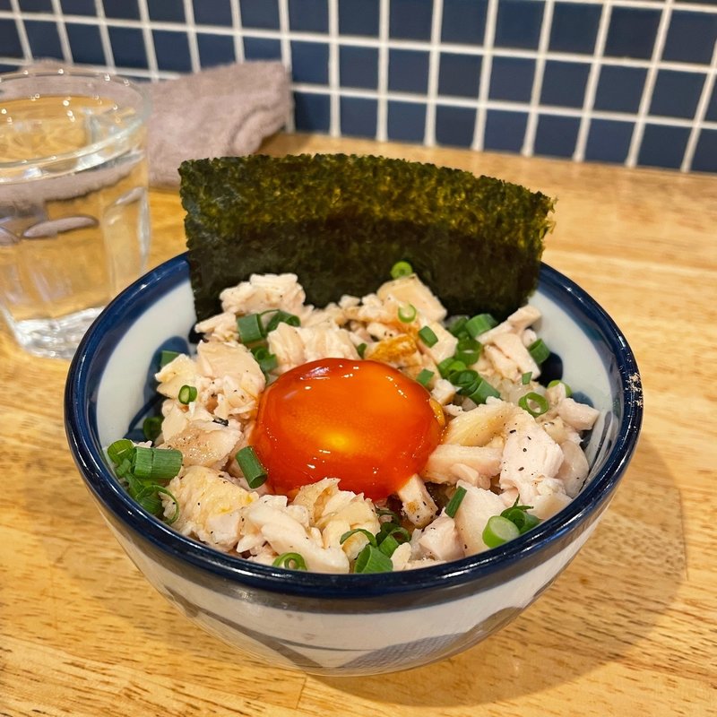 とり玉ご飯(手打式超多加水麺 ののくら)