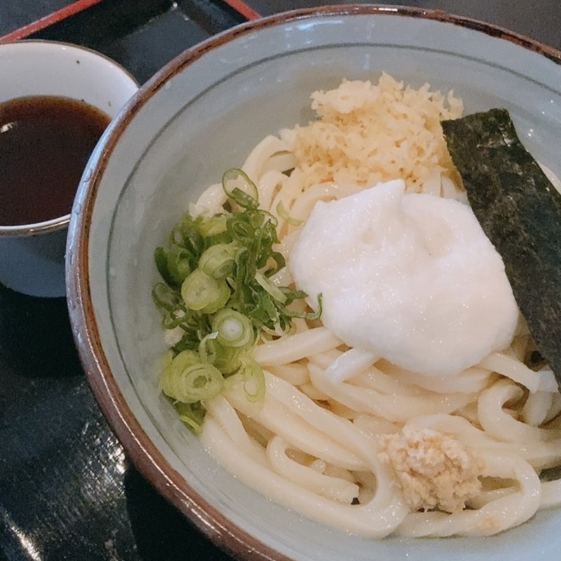 山かけぶっかけうどん（冷）(広島うどん じん )