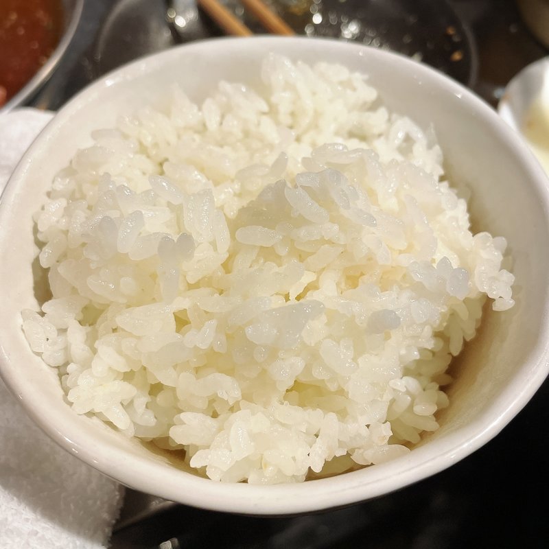 ライス(炭火焼ホルモン かなめ)