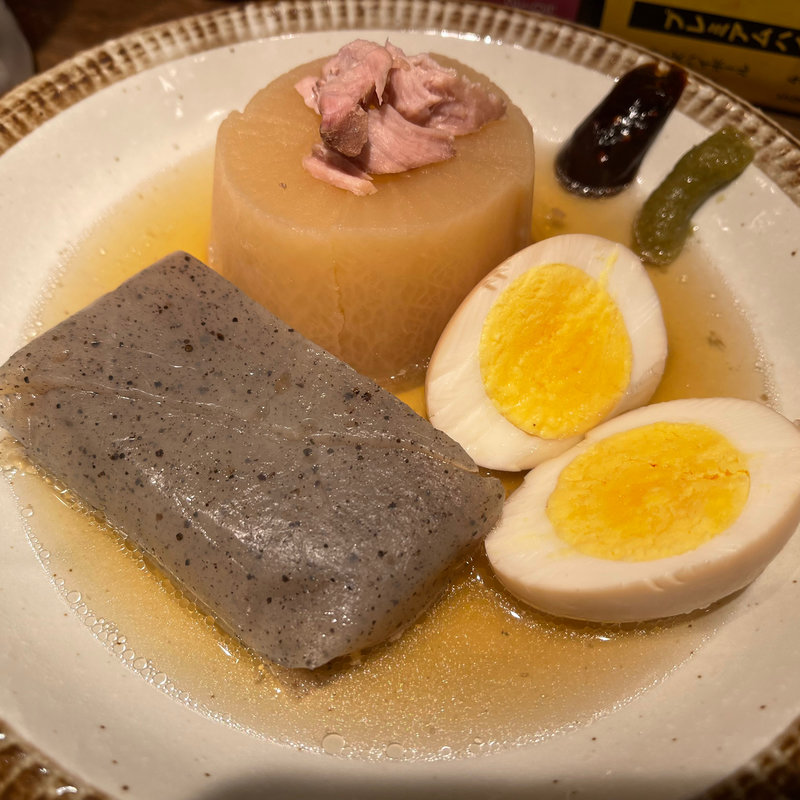 おでん3種盛り(大黒　むつみ小路店)