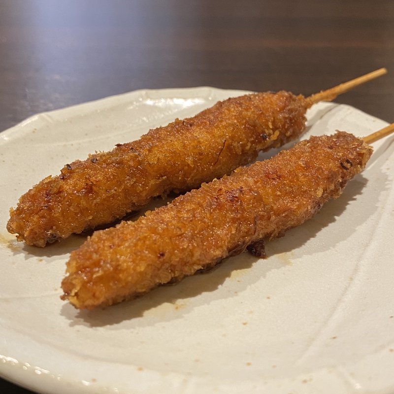 とり串カツ(味噌)(焼鳥居酒屋 鷭串)