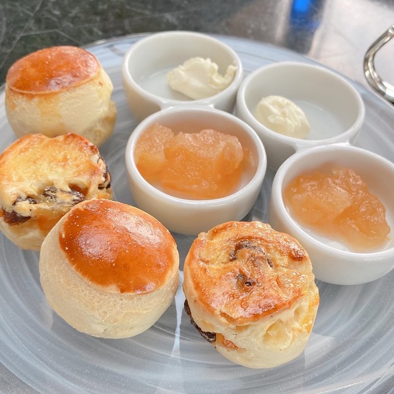 ストロベリーアフタヌーンティー（スコーン ）(オリエンタルホテル 神戸)