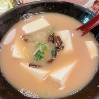 名物！湯豆腐~鶏スープ仕立て(正起屋 阪急三番街店 （まさきや）)