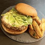 マスタードマトンハンバーガーセット（テイクアウトメニュー）(カルパシ （Kalpasi）)