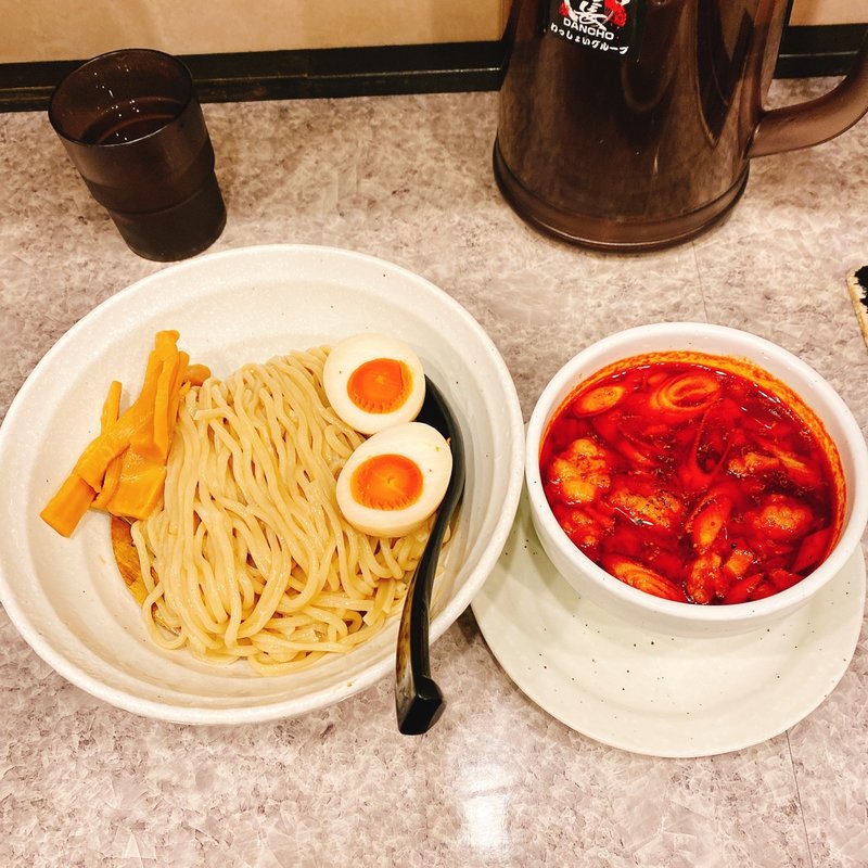 ホルモン黒つけ麺(関目団長)