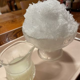 かき氷 カルピス(カプセルホテル＆サウナ　ジートピア)