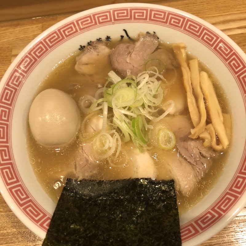 全乗せ ラーメン(中華蕎麦 八や)