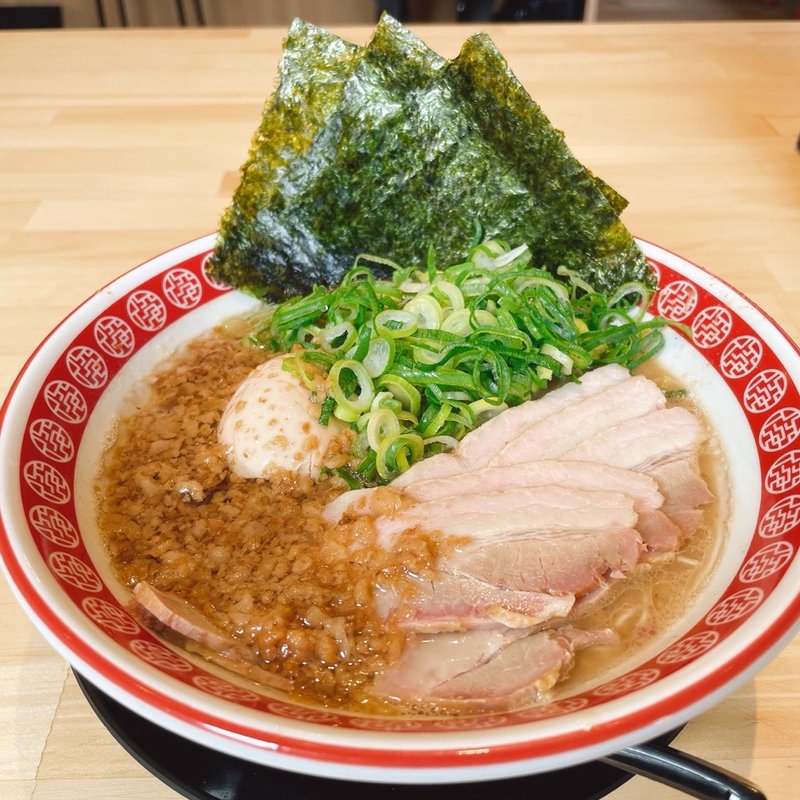 背脂豚骨ラーメン(らーめん屋台 博多イチロー)