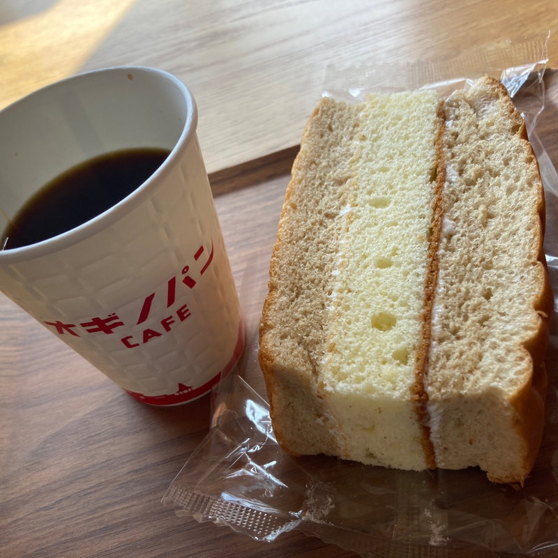 カステラサンド(オギノパンカフェ 橋本店)