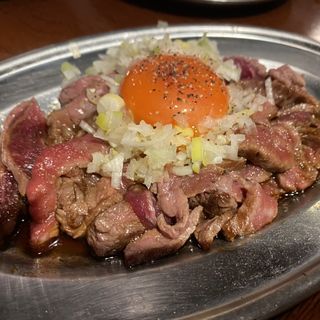 和牛の焼きユッケ(芝浦食肉 南池袋店)