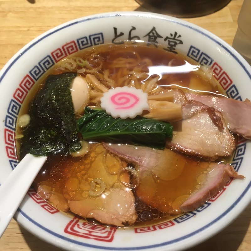 特製中華そば(中華そば とら食堂 福岡分店)