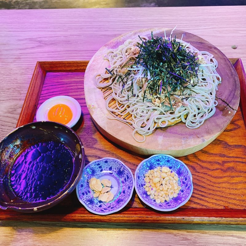 肉そば(しのぶ庵　心斎橋パルコ店)