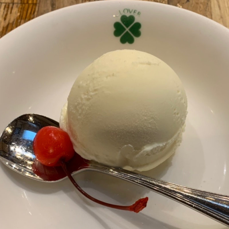 バニラアイス(クローバーステーキハウス )