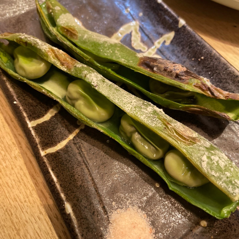 そら豆焼き(丸秀鮮魚店 大橋店 （【旧店名】 毎日笑売 だお）)