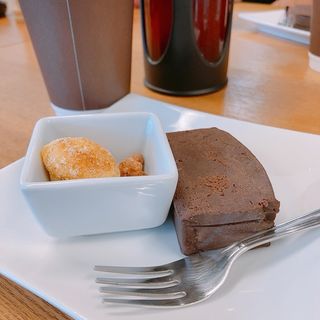 ケーキセット(豆ナ茶屋)