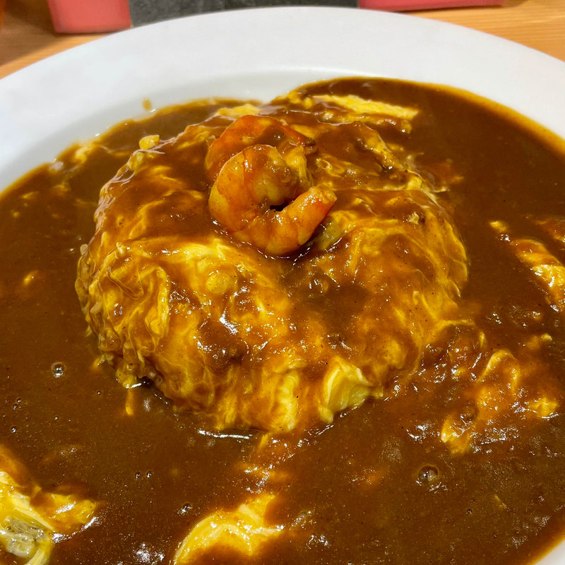 オムライスカレー(北海道カリークラブおの)