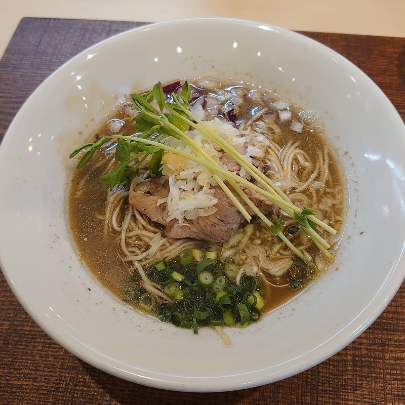 限定水出し煮干蕎麦(論露に不二)