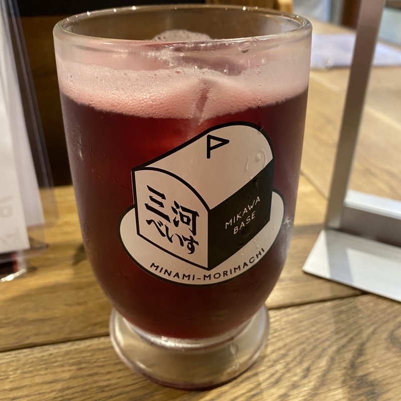 三河ぶどうハイボール(三河べいす)