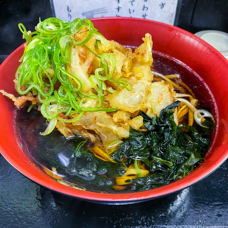 かき揚げそば(もりしょう)
