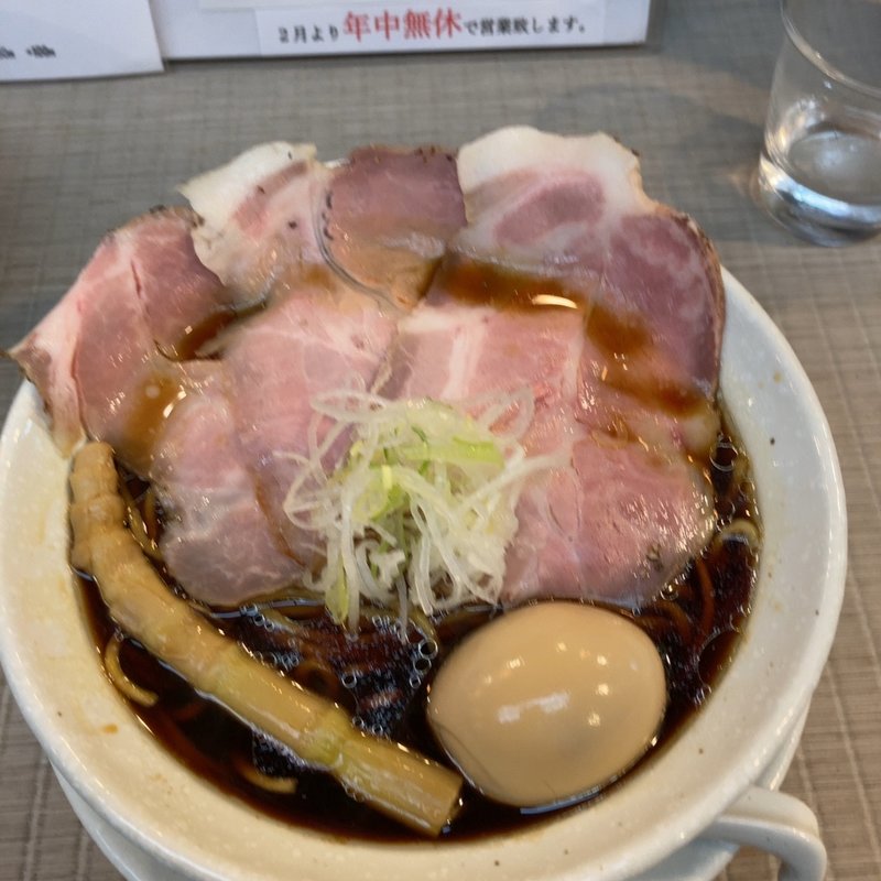 黒竹　煮卵(麺屋聖　栄店)