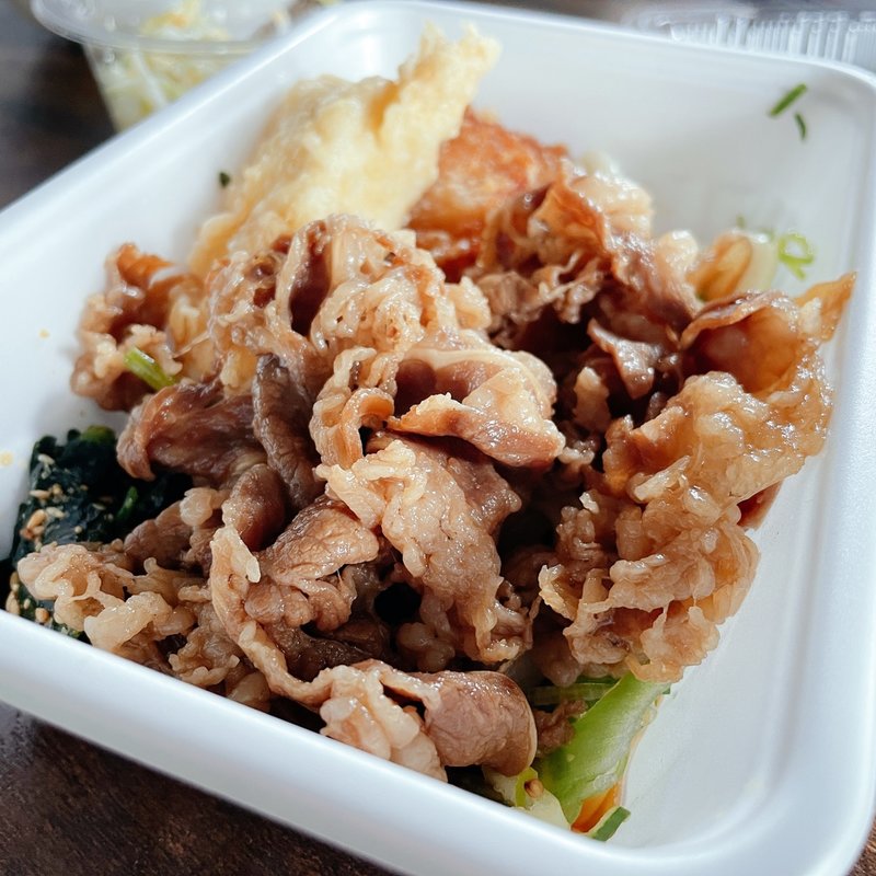 肉三昧うどん弁当(はなまるうどん サンライズ蒲田店)