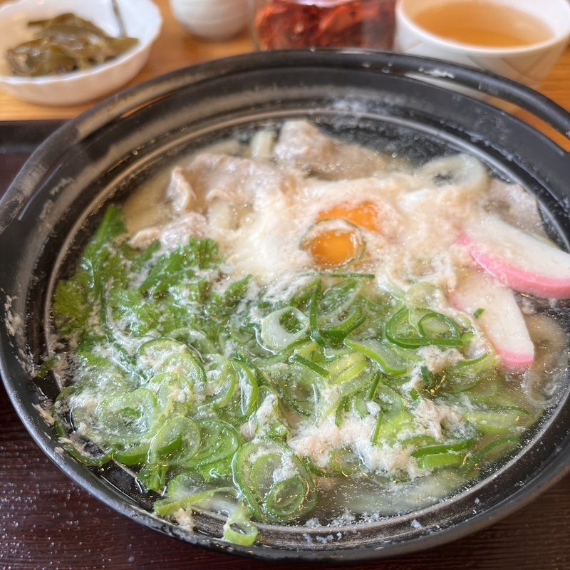 鴨鍋うどん(長住うどん)