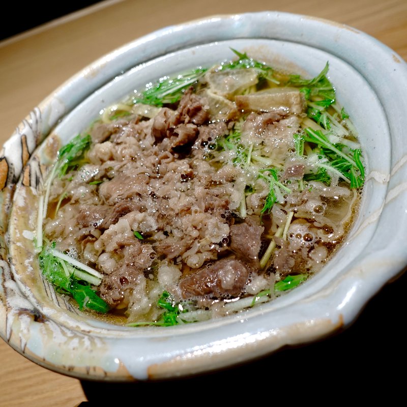 肉かす（中華麺）(肉麺 まるきゅう)