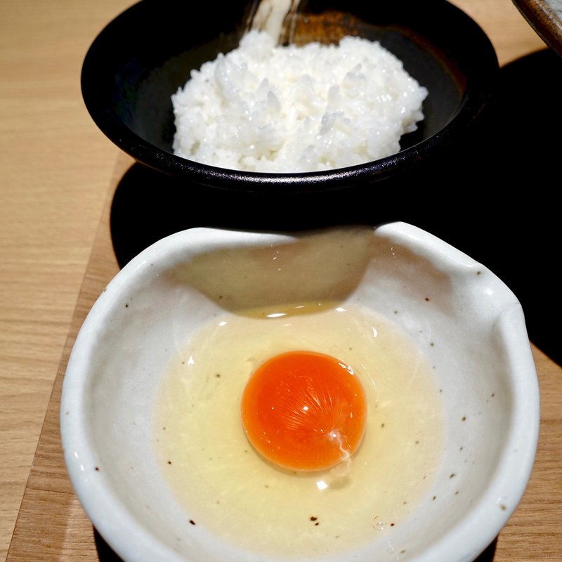 卵かけごはん(肉麺 まるきゅう)
