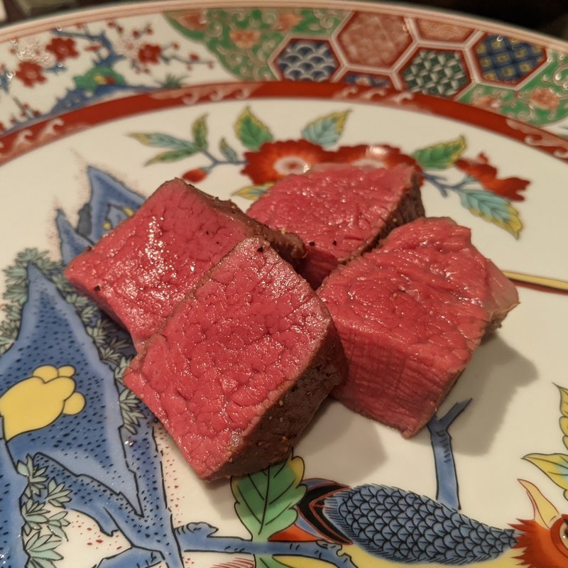 ヒレ厚焼き(銀座焼肉 にく﨑)
