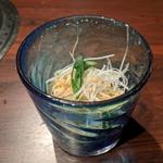 食感を食べる海苔冷麺(銀座焼肉 にく﨑)