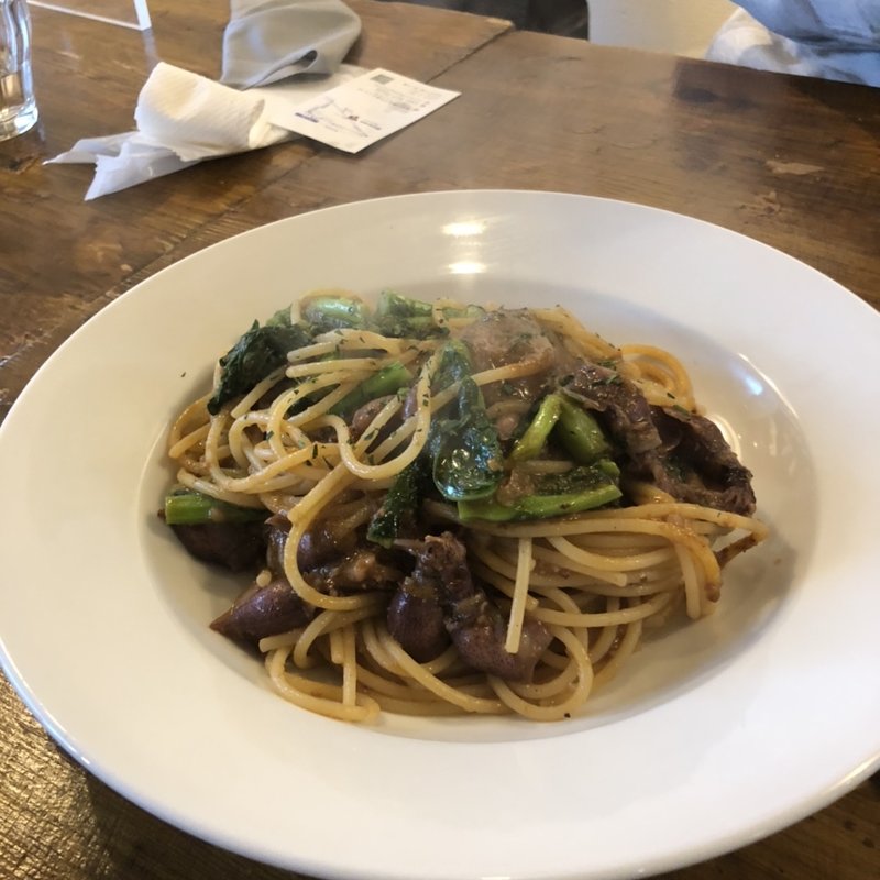 ホタルイカと菜の花のスパゲティ(マレスコ(maresco))