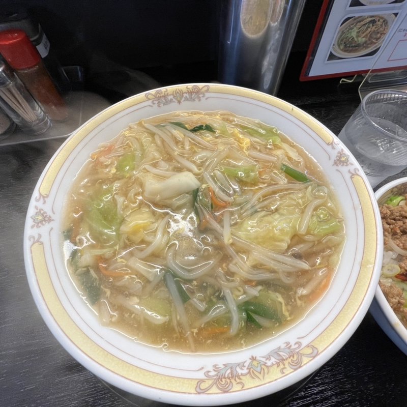 娘娘（りゃんりゃん）めん(たんめんらーめん 娘娘飯店)