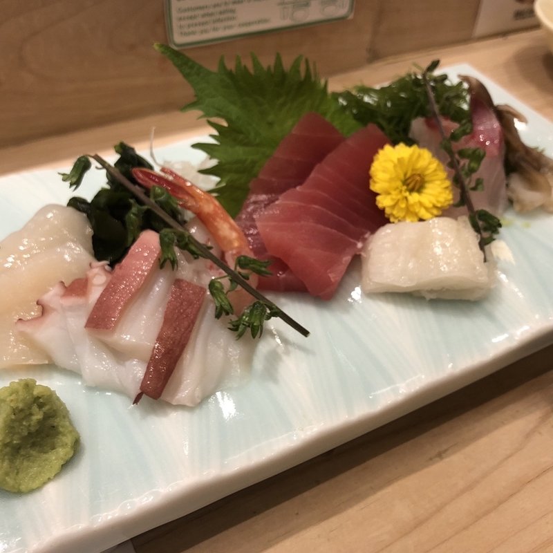 お刺身の盛り合わせ(すし・旬彩　鷹の羽 新橋店 （たかのは）)